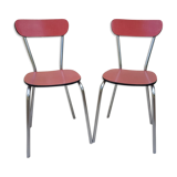 Set of two Formica chairs
