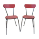 Duo de chaises en Formica