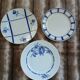 12 mismatched vintage dessert plates