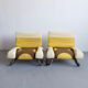 Paire de fauteuils 'Peter Pan', Michele De Lucchi pour Thalia&Co, Italie, 1982