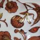 Longwy Cloisonné Enameled Basket Empty Pocket Cup Flowers Fe