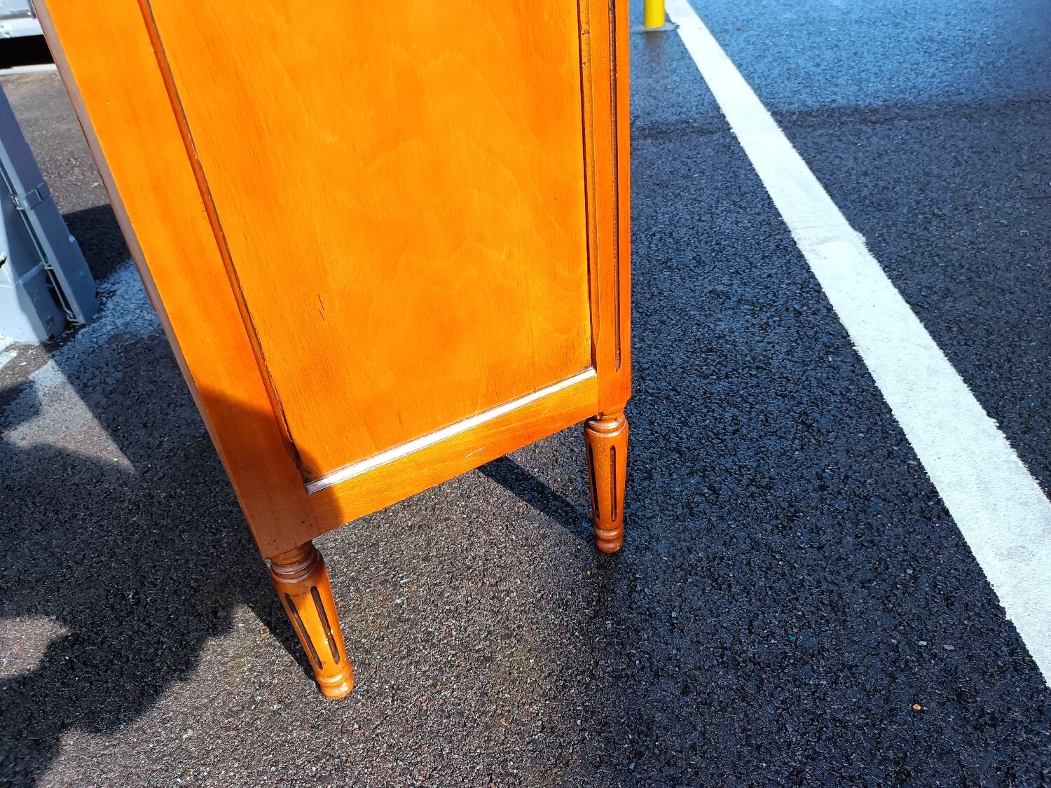 Old sideboard bedside Louis XVl style