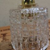 Brass and moulded glass sconce