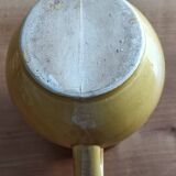 Glazed ceramic pitcher