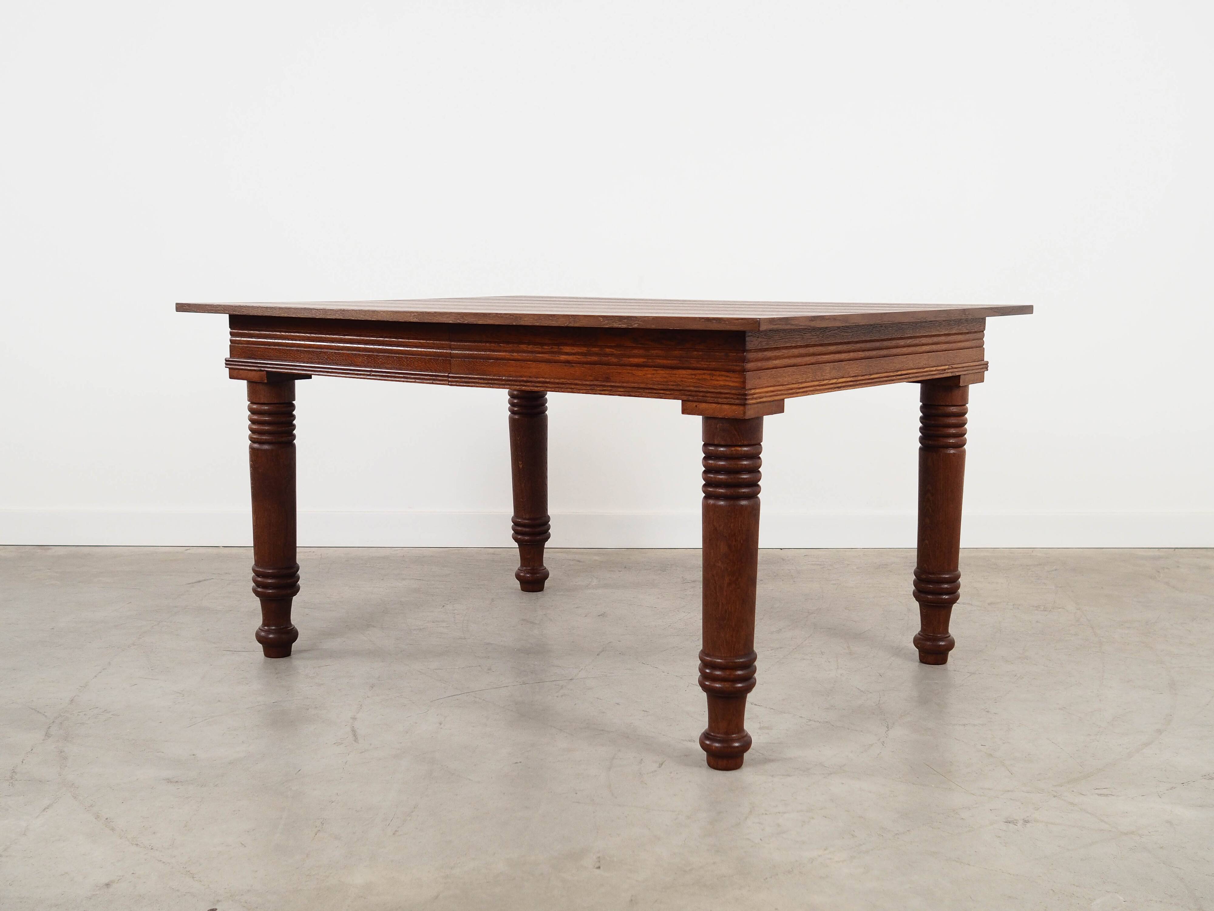 Oak table, Danish design, 1960s, made in Denmark