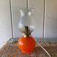 Petite lampe orange vintage