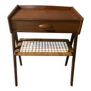Scandinavian bedside table from the 1960s.