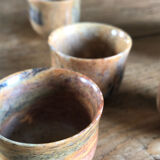 Polished stone tea set