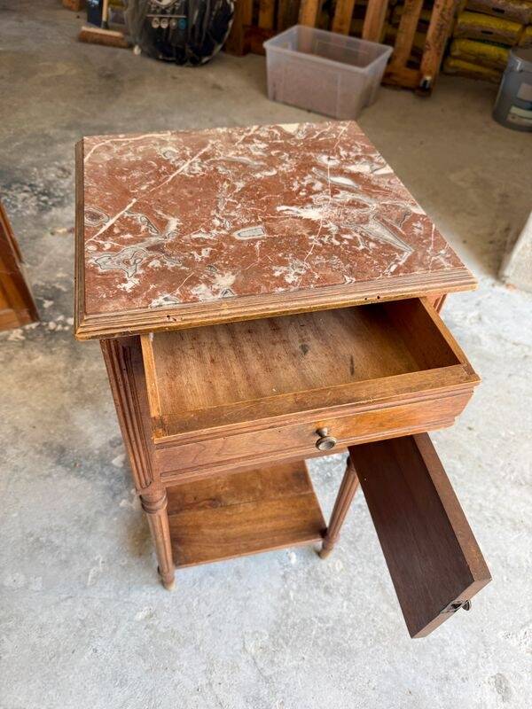 Vintage bedside table