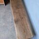 Paire 2 bancs / tabourets bois massif patiné