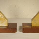 Marble bookends