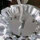 Space Age aluminium lamp