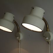 Pair of Scandinavian appliques "Bumling" by Anders Pehrson for Ateljé Lyktan 1970