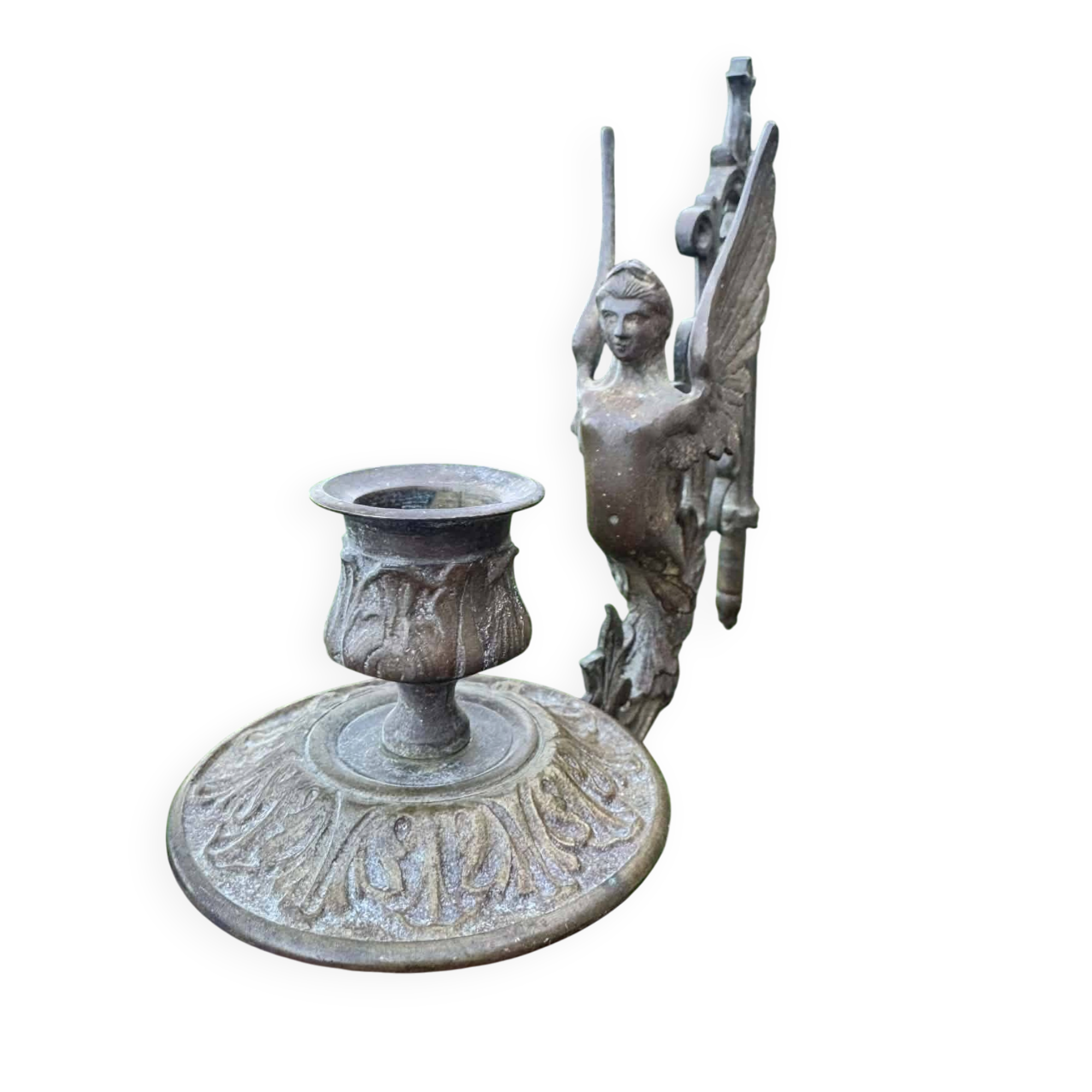 Applique murale en bronze chimère XIXe siècle époque Art Nouveau
