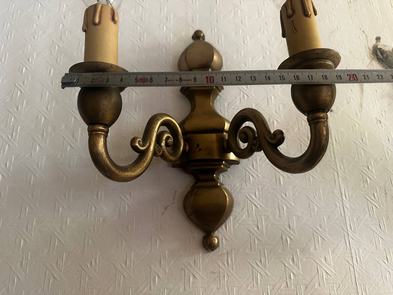 Vintage Brass Wall Sconce