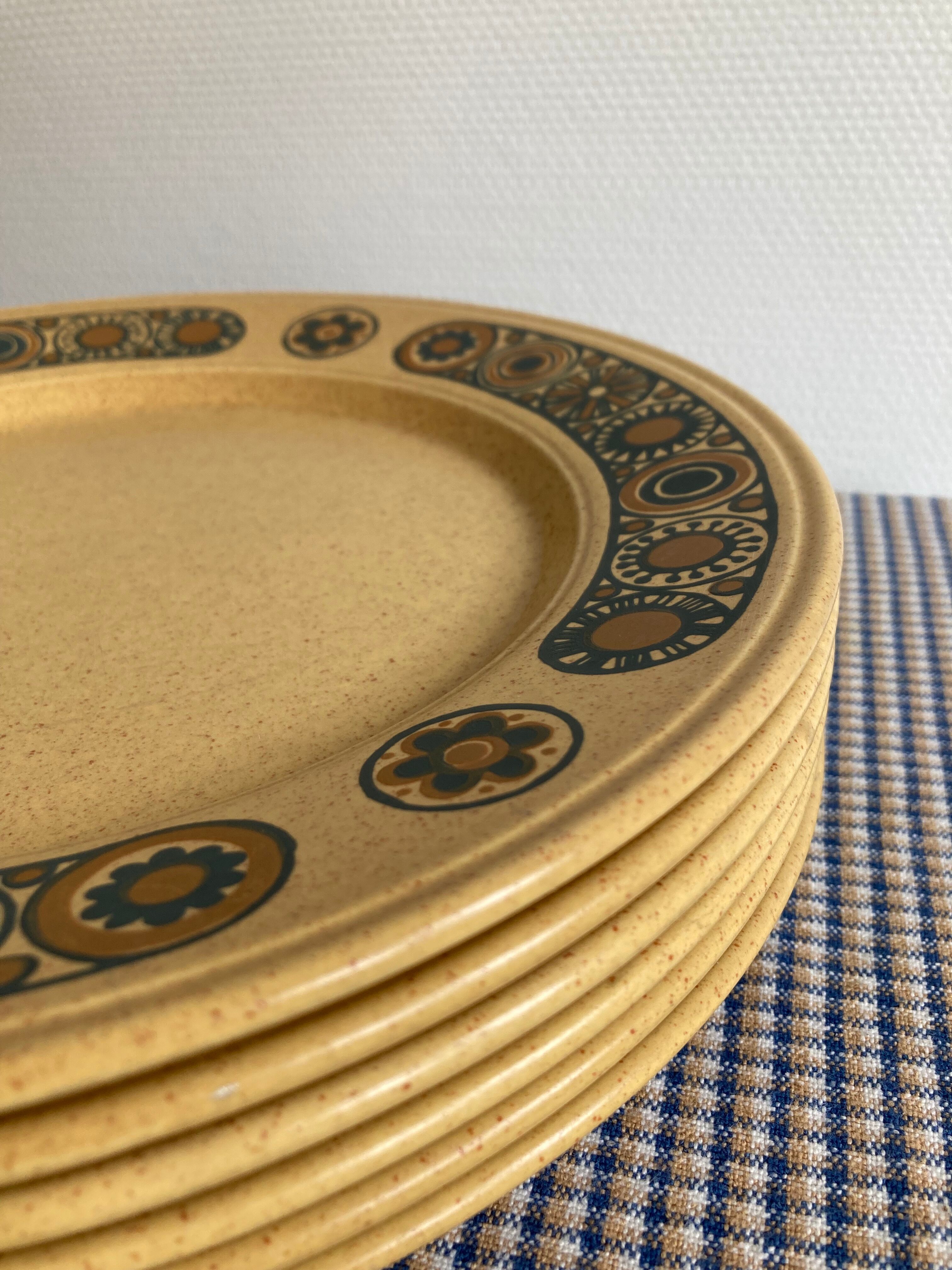 Kiln craft English plates