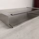Stainless steel coffee table design Roche Bobois
