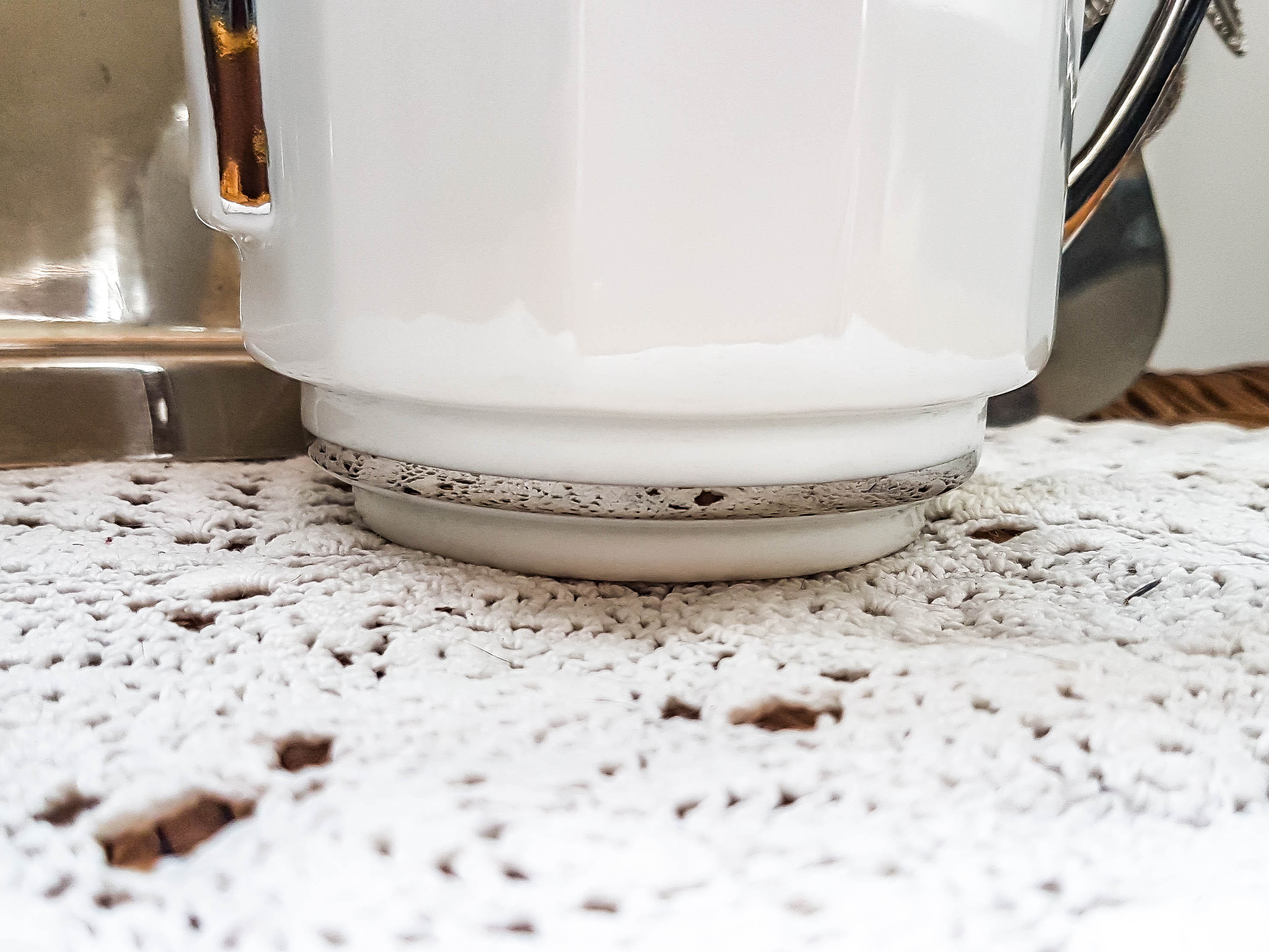 LIMOGES White and Silver Art Deco Style Coffee Service