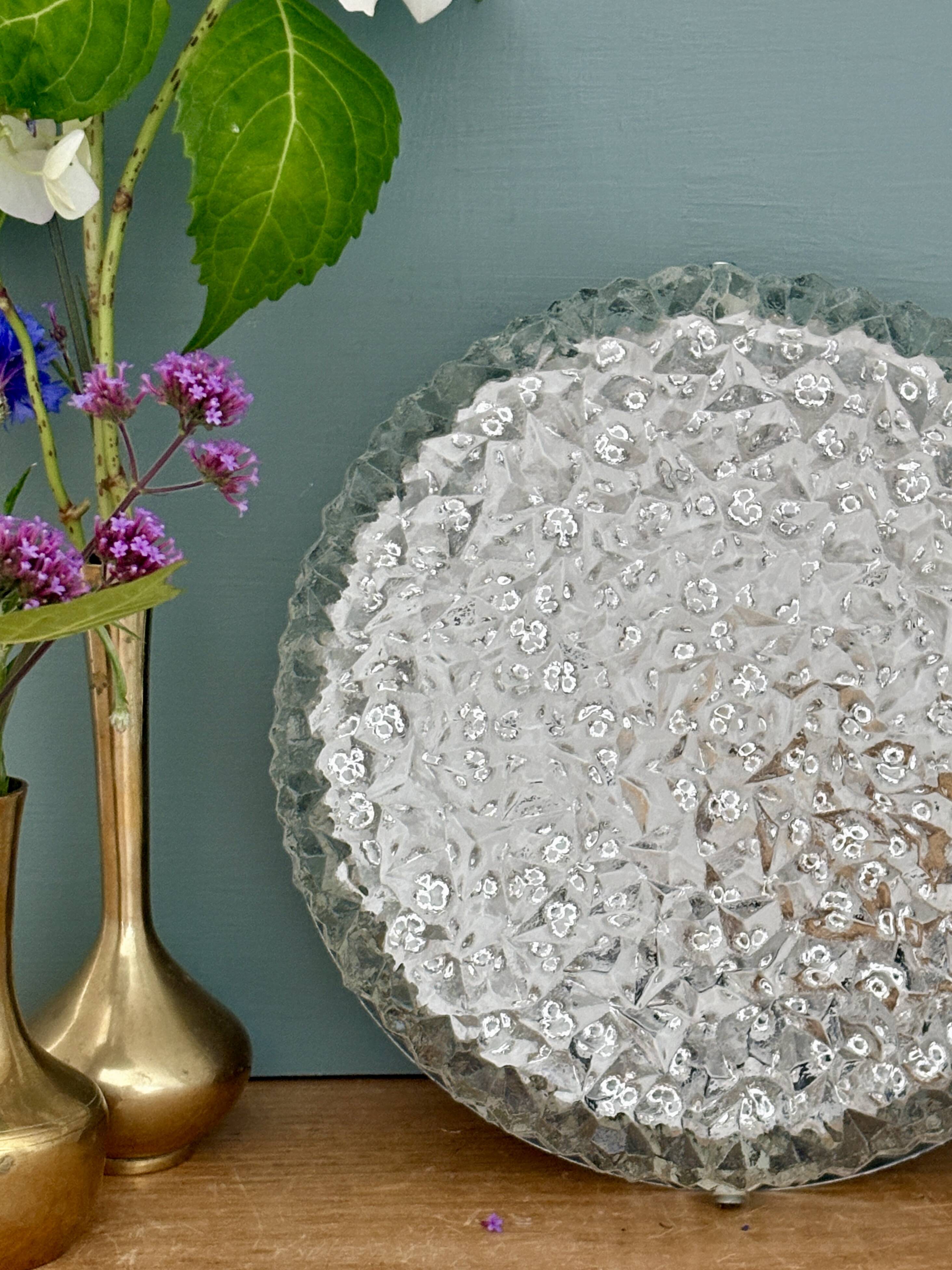 Vintage Holophane ceiling light or wall sconce
