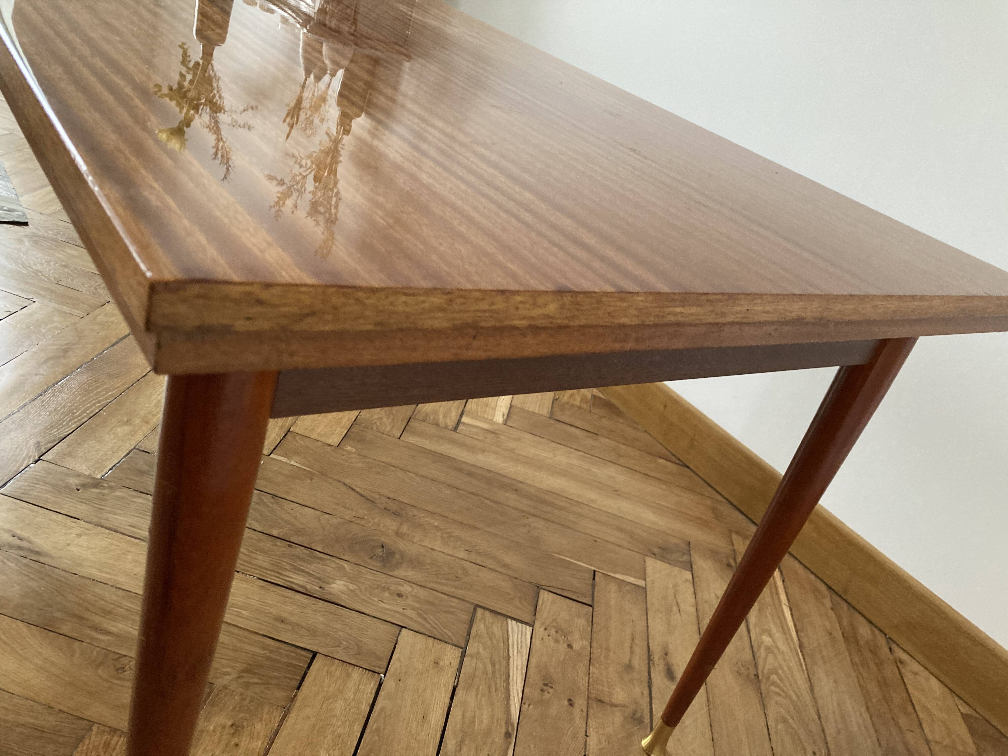 Scandinavian-style rectangular table
