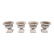 Jardinières Médicis en béton, lot de 4