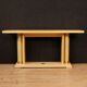 Console italienne en bois exotique du 20ème siècle