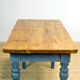 Pine table with old top