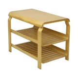 Vintage Curved Birch Plywood Coffee Table Side Table 1990s Ikea Design Sweden