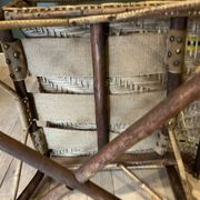 Early century wicker rattan armchair m