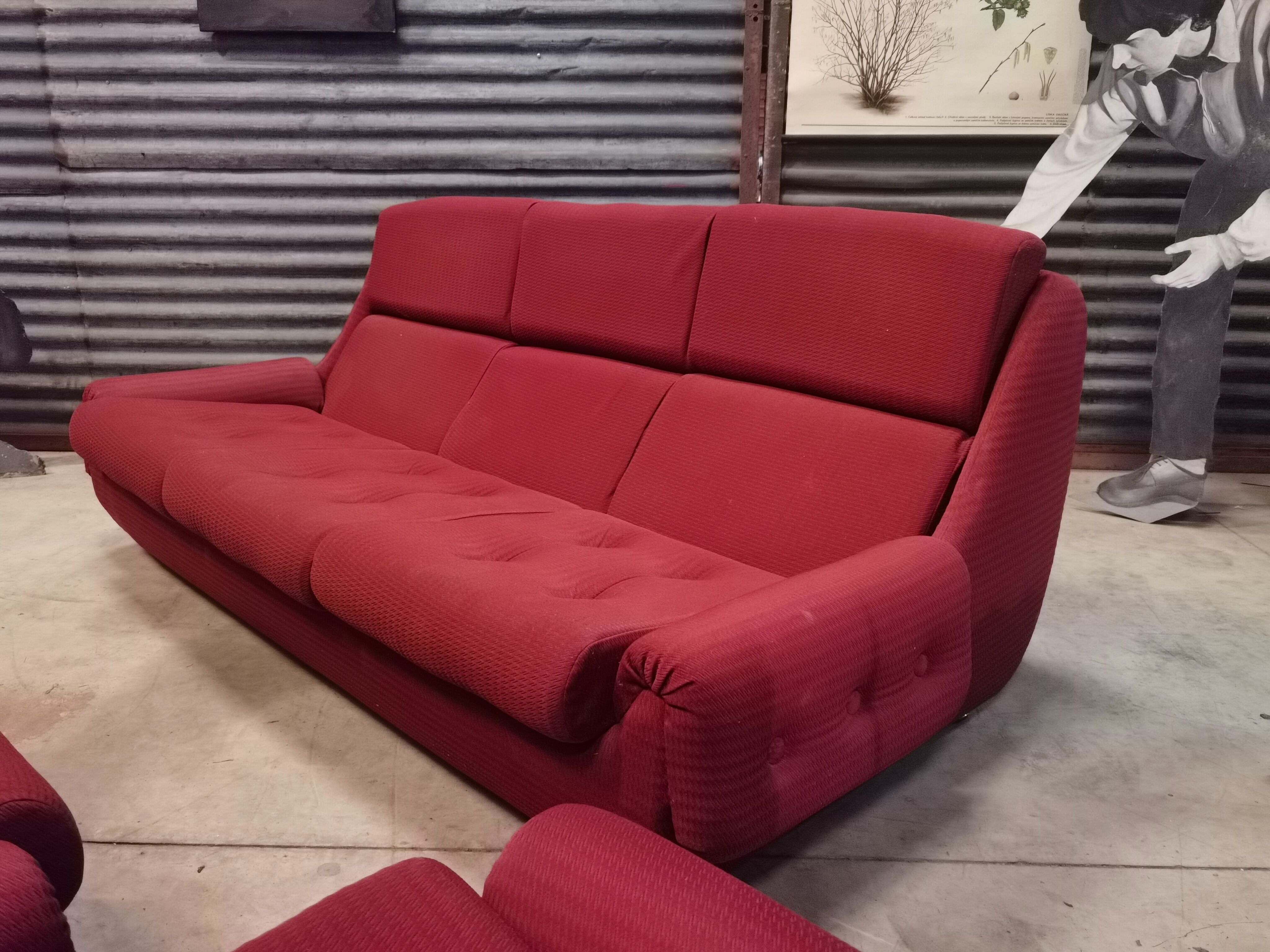 Full lounge space age Atlantis bordeaux