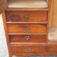 Béarnaise wardrobe in walnut 19th