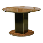 Table circulaire dans le goût de Willy Rizzo 1970’s
