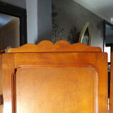 Old screen 9 wooden panels