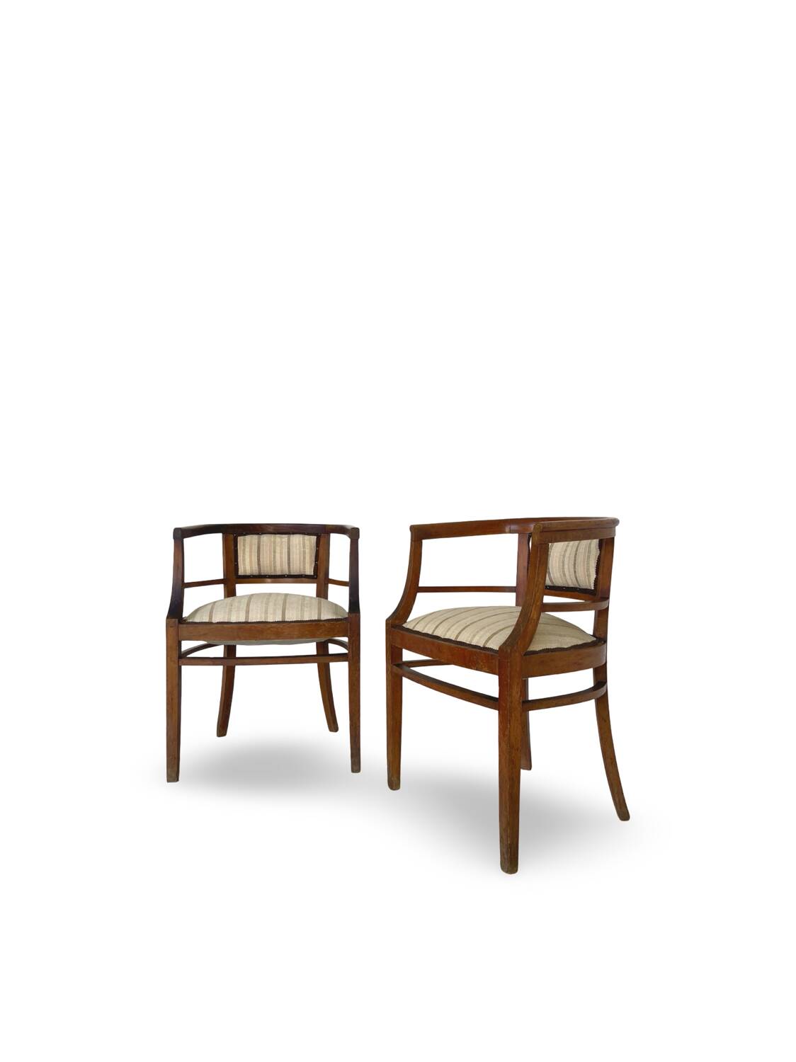Italian side armchairs, 1920s/1930s