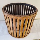 Bamboo pot cover 70's