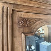 Grande armoire à glace ancienne (rénovée)