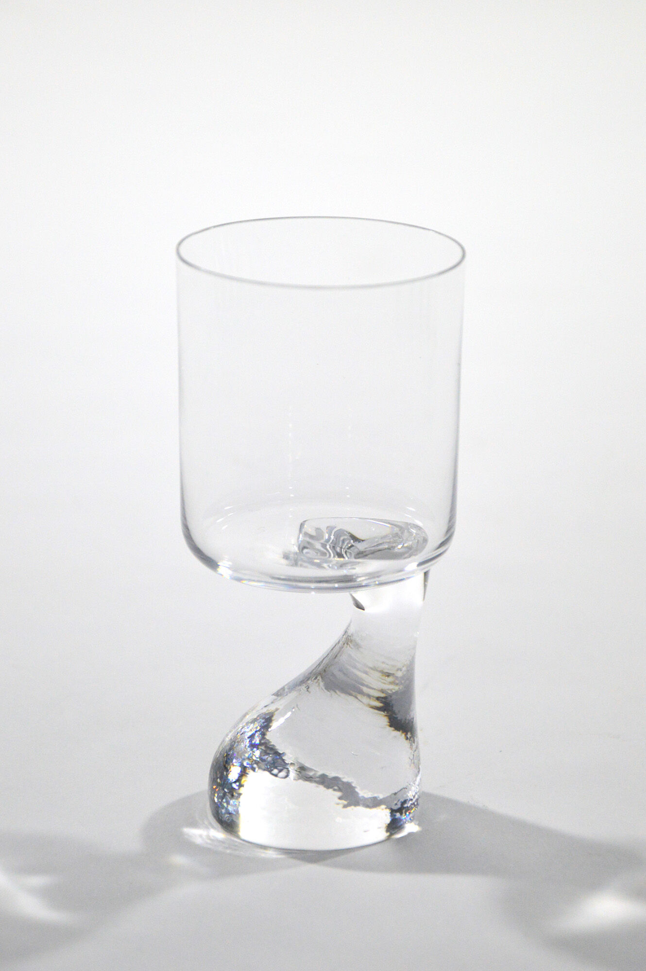 "Asimmetrico" glass set by Joe Colombo For Riedl