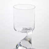 "Asimmetrico" glass set by Joe Colombo For Riedl