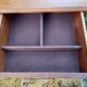 Vintage Scandinavian style sideboard in elm from the 1960s - Low buffet