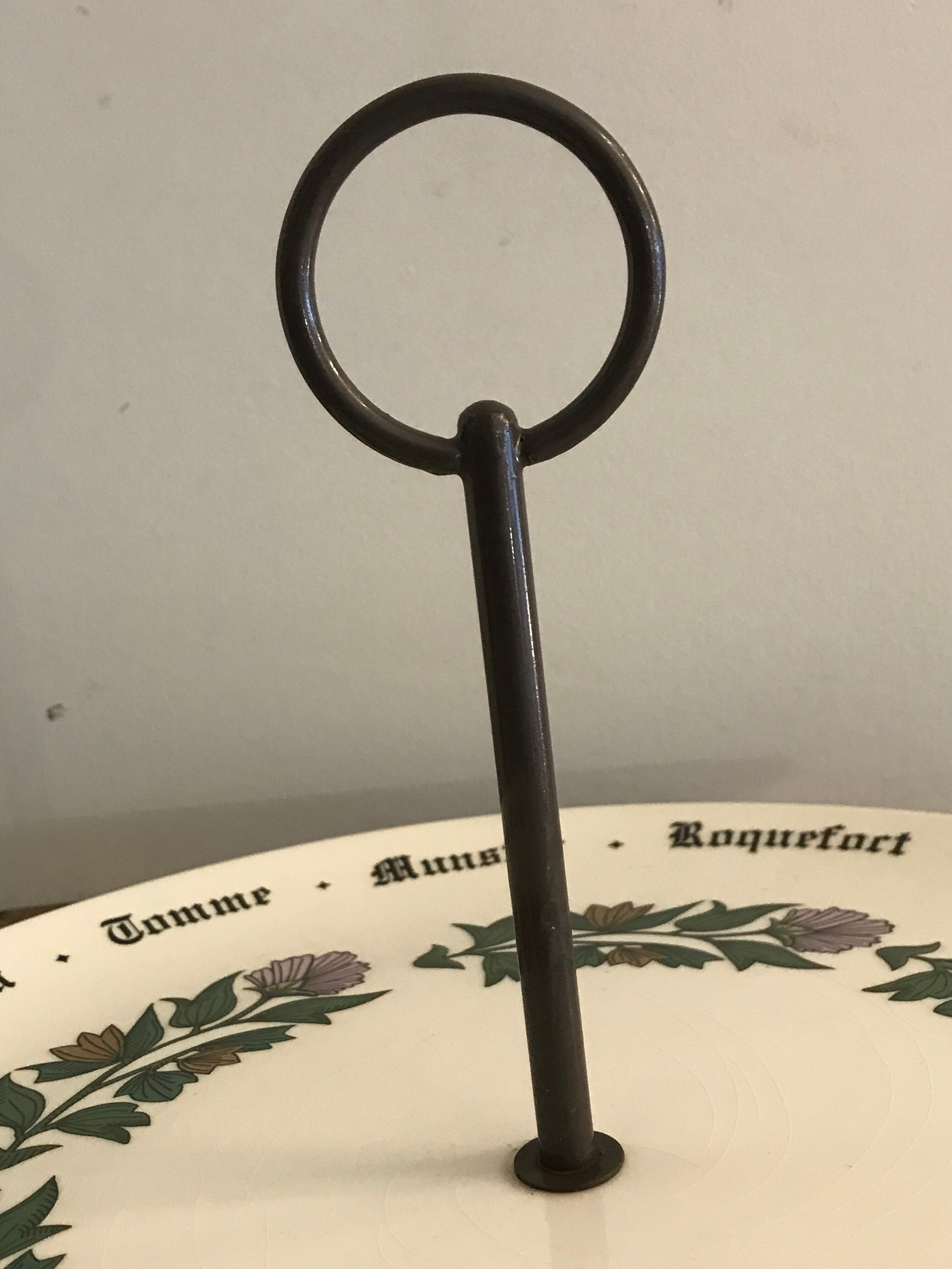 Gien 1970 earthenware cheese platter