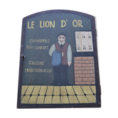Painted wooden key box