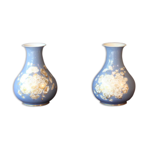 Paire de vase en porcelaine - xix
