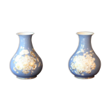 Pair of porcelain XIX vase
