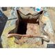 1 cast iron planter from 1900 from Charleville - Mézières, rockery style