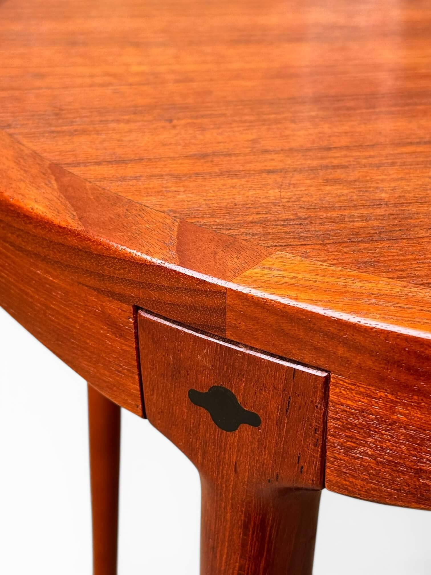 Vintage teak coffee table Haug Snekkeri, circa 1960