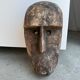 Large Timor mask in patinated wood H:50cm (1)