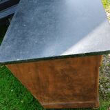 Commode ancienne style louis xvi plateau marbre