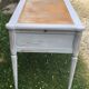 Louis XVI style flat desk leather top