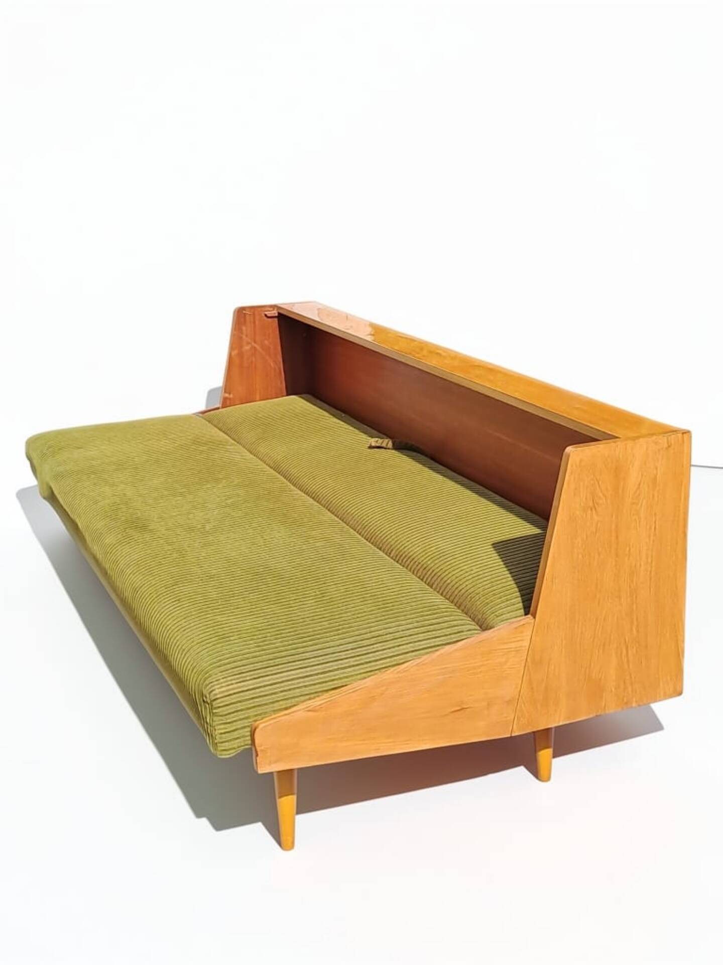 Jitona sofa bed, czechoslovak vintage 1970s