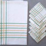 Tablecloth 140 x 160 and 6 towels